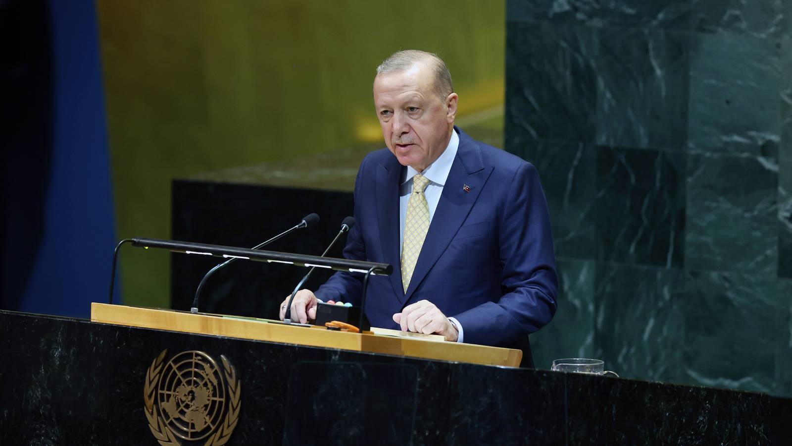 iletisim baskanligindan erdoganin bmde filistin konferansindaki konusmasina iliskin aciklama cumhurbaskanimizin konusturulmamasi soz konusu degildir k5BCxGNt