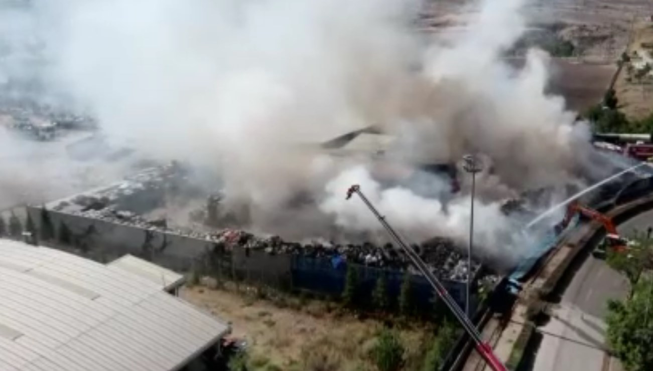 sincan osbde yangin yIPDKeSF